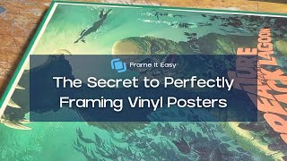 The Secret to Perfectly Framing Vinyl Posters