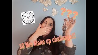 10 MIN MAKE UP CHALLENGE!!!!!