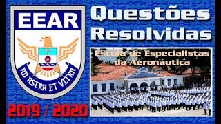 # EEAR 2019 para 2020   Questão 04   Área da bandeirinha