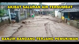 GEMPAR !! Banjir Dasyat di Garut Terjang Pemukiman Hari ini