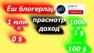 Ёш блогерлар EIZIK TJ