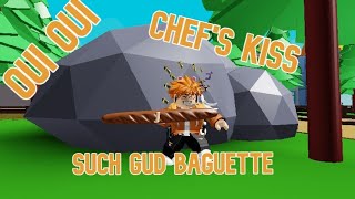 I bought the best baguette in Baguette Simulator