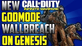 INFINITE WARFARE GLITCHES *NEW* GODMODE WALLBREACH ON GENESIS! (COD IW Glitches)