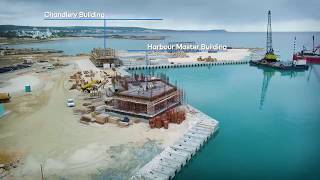 Ayia Napa Marina's Construction Progress January 2019