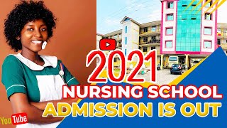 2021 NURSING SCHOOL ADMISSION IS OUT and how to prepare yourself towards it.