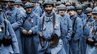 French Army During World War 1 in Color