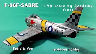 F 86F-30 Sabre Final build 1:48 scale by Academy