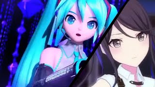 Difference between Project Sekai's and Project Diva's 3DMV