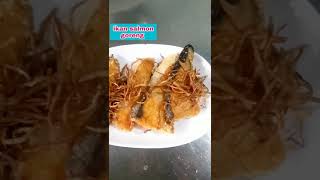 ikan salmon goreng #videoshort