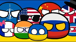 Russia - Ukraine war in a nutshell Countryballs