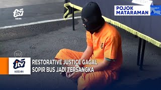 TULUNGAGUNG - Restorative Justice Gagal Sopir Bus  Jadi Tersangka