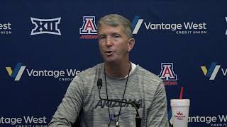 Arizona Football Press Conference