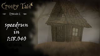 Creepy Tale Episode 1 speedrun in 1:18.040