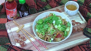 Čínské nudle Hoisin s kuřecím masem | Asijské recepty 🍜🥢