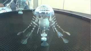 Swimming Jellyfish Robot - Hannover Messe 2012 HD