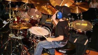 Igor Falecki ( sabian,5 years old drummer) YOU TUBE