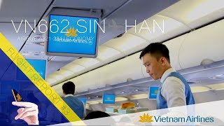 Vietnam Airlines Flight Report: VN662 Singapore ✈ Hanoi