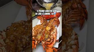 HIDDEN LOBSTER GEM IN LAKE ELSINORE, CA #lobster #hiddengem #shorts #food