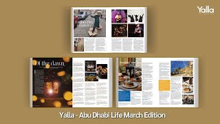 Yalla – Abu Dhabi Life Magazine March Edition