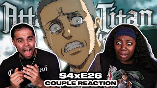 THIS IS TERRIBLE!! - Attack On Titan Season 4 Episode 26 Reaction "Traitor"