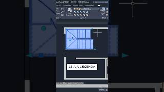 Stair Dynamic Block AutoCAD #autocad #autocadshorts #autocaddrawing