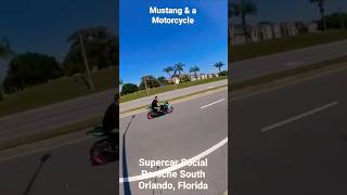 Mustang vs Crotch Rocket  #orlando