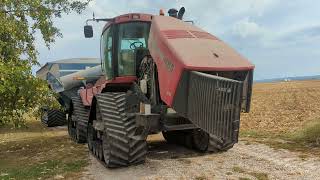 Case Ih 485 Quadtrac had a little breakdown