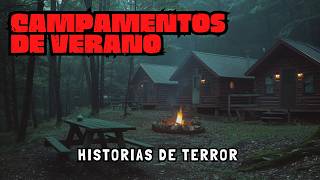 ESA CRIATURA ACECHABA EL CAMPAMENTO / 10 Historias de Terror en Campamentos de Verano