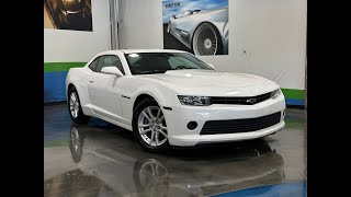 2015 Chevrolet Camaro LT V6 6 Speed Manual w/ Custom Leather Interior Walkaround!