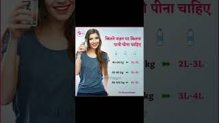 @वजन के हिसाब से कितना पानी पिए#weight loss#drink water#healthtips#health#healthy#shorts#ytshorts