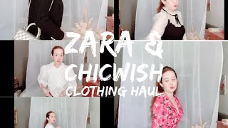 Zara Sale & CHICWISH clothing haul feat. Chanel Coco Handle with try-ons! #zarasale #chicwish