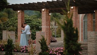 Save the Date Brendda e Caio |  Estação Fazenda | Jundiaí - São Paulo