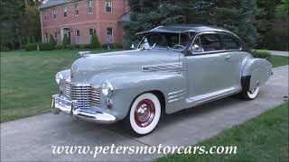 1941 Cadillac Series 61 Fastback Coupe FOR SALE www.petersmotorcars.com