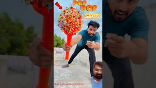 Pop Pop Crackers Experiment! 💥 Tiny Explosions for Diwali Fun 🎆 | #shorts #diwali #festival #yt