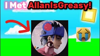 I Met @AllanIsGreasy In Roblox Bedwars!