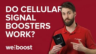 Do Cell Phone Signal Boosters Work? | weBoost