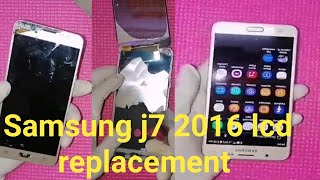 Samsung j7 2016 lcd replacement