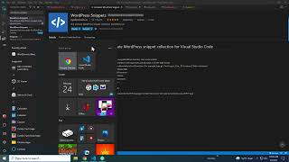 CTEC 227: Part 7 - Installing the WordPress Snippets Extension for VS Code