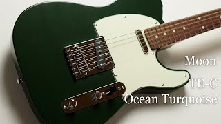 White Guitars - Moon / TE-C - Ocean Turquoise