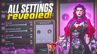 RavenX 4 FINGER CLAW: Sensitivity & Controls | iQOO Neo 9 Pro | 3.4 FULL SETTINGS! 🔱