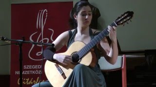 Andrea González Caballero plays "Campo" 1st movement from Sonatina Meridional (M.M Ponce)