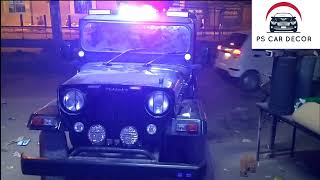 BEST LED MAHINDRA JEEP MODIFIED LIGHTS।। THAR JEEP LED MODIFIED BARS LIGHT💥 PULISH LED LIGHT 💯