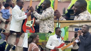 How I Switched my bass for Mr Okyere on his special day😃🔥Hot Jam sessionNoble Nketia And The Band.