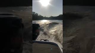 Skeeter Bass Boat Taking Off On Toledo Bend!!