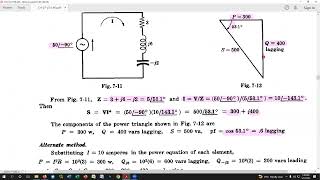 19. Power and Power Factor (part2, Maths)