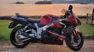 Colocando escapamento esportivo na Suzuki Hayabusa GSX 1300R