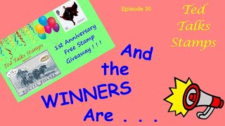 Ep. 30 - 1st Anniversary Giveaway Drawing.  And the Winners Are . . .