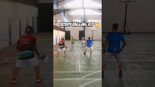 BODY BAGGING ATP! SORRY BRO #pickleball #viral #shorts