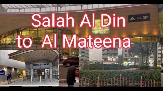 Walking Around Salah Al Din Area to Al Mateena St. Diera Dubai UAE