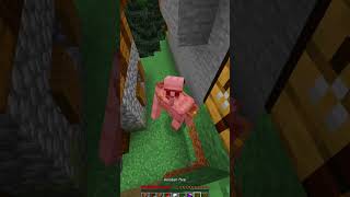 I SURVIVED 1 DAY with NO JUMPING! MINECRAFT HARDCORE #minecraftshorts #shorts